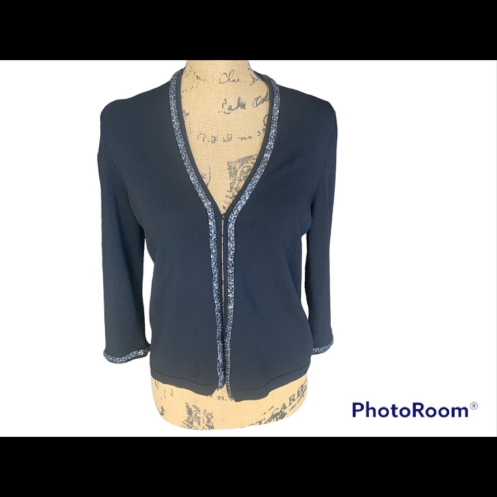 Gorgeous Jones New York Beaded Cardigan